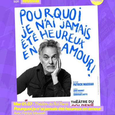 RAJE fait son festival - « Pourquoi je n’ai jamais été heureux en amour ? » - 01.07.2026